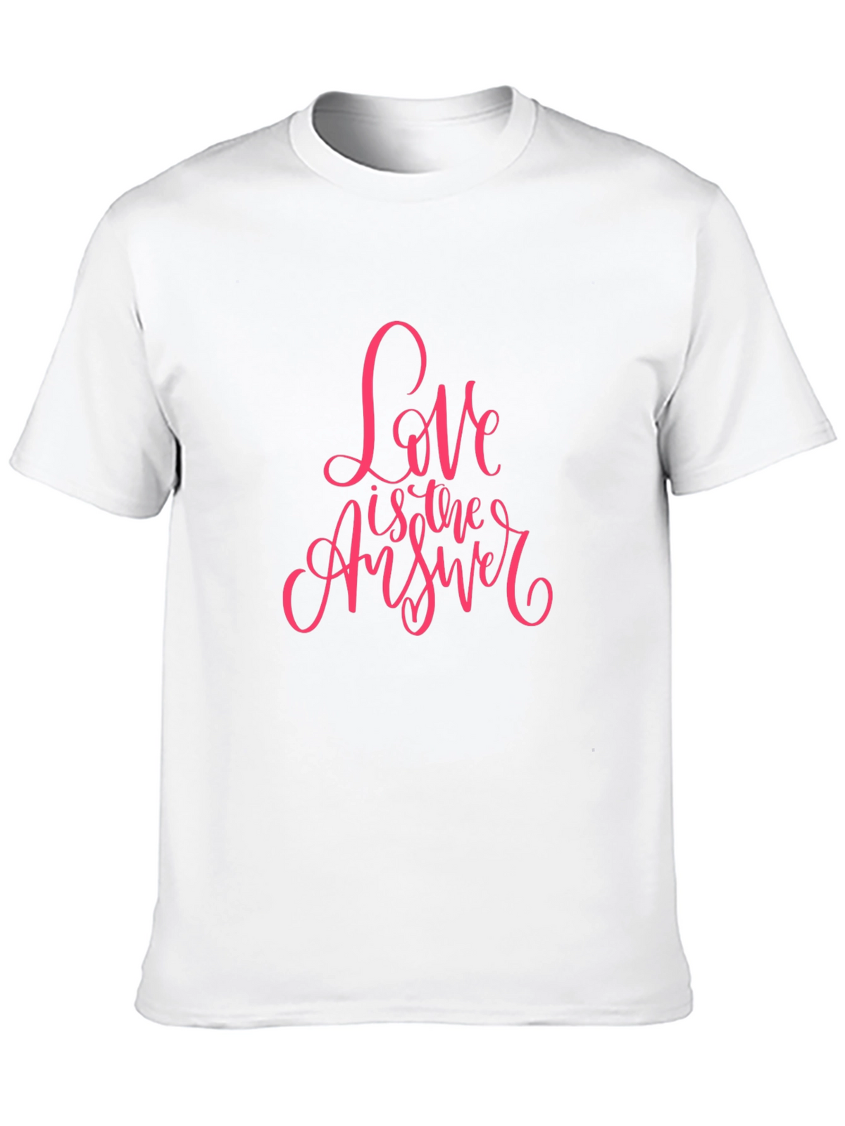 Love is the Answer Black T-Shirt