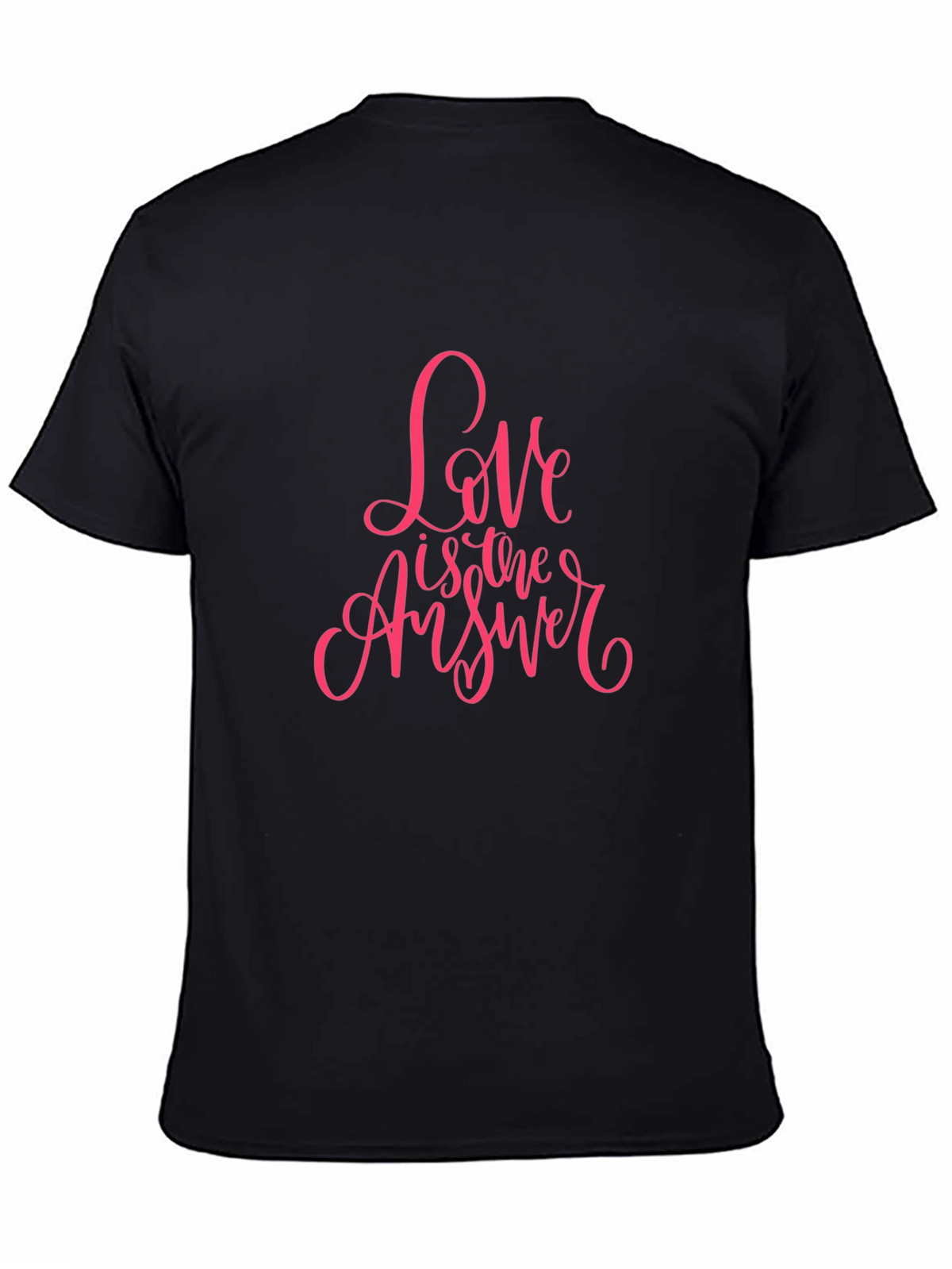 Love is the Answer Black T-Shirt