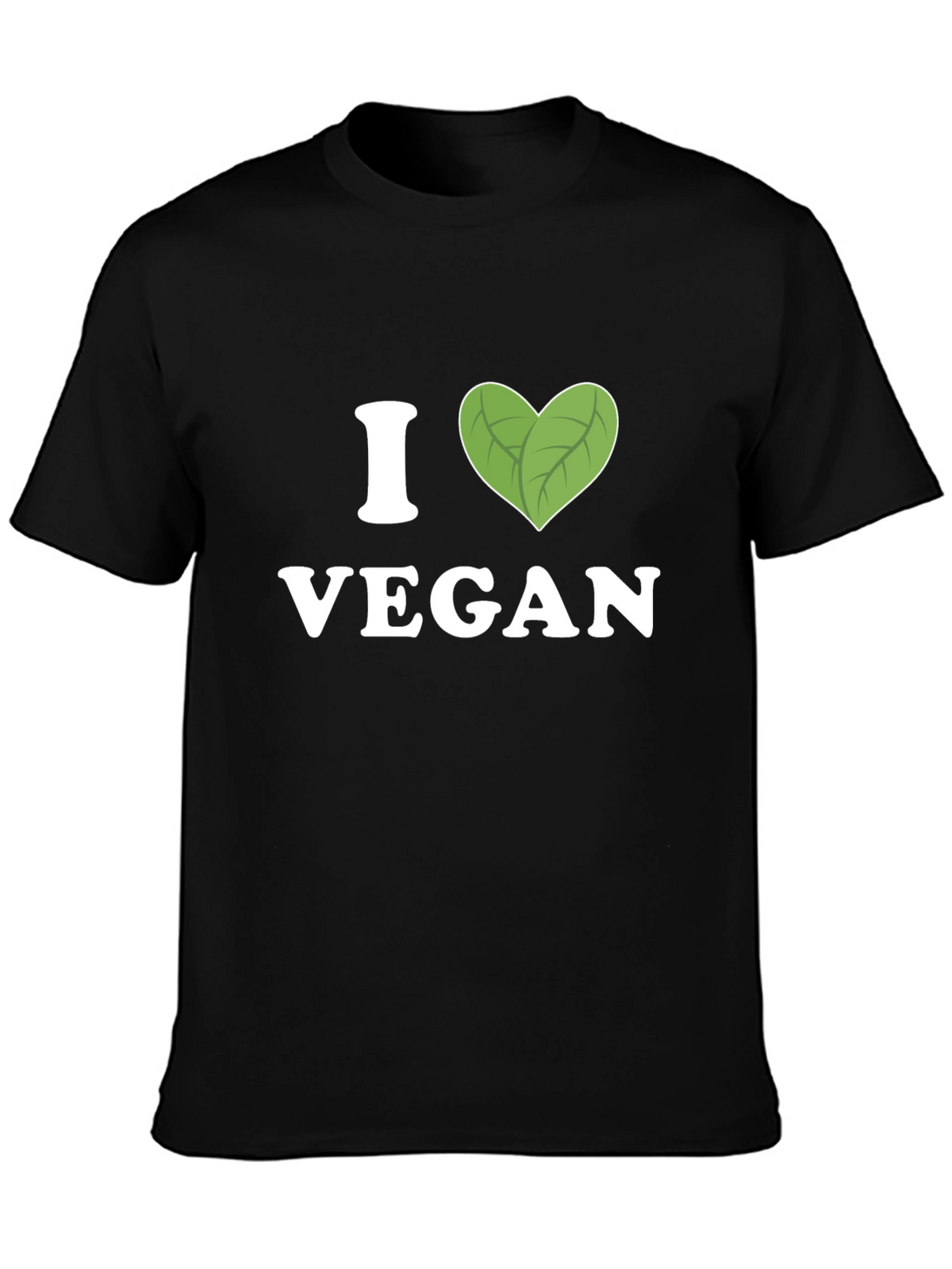 I Heart Vegan T-Shirt - Black