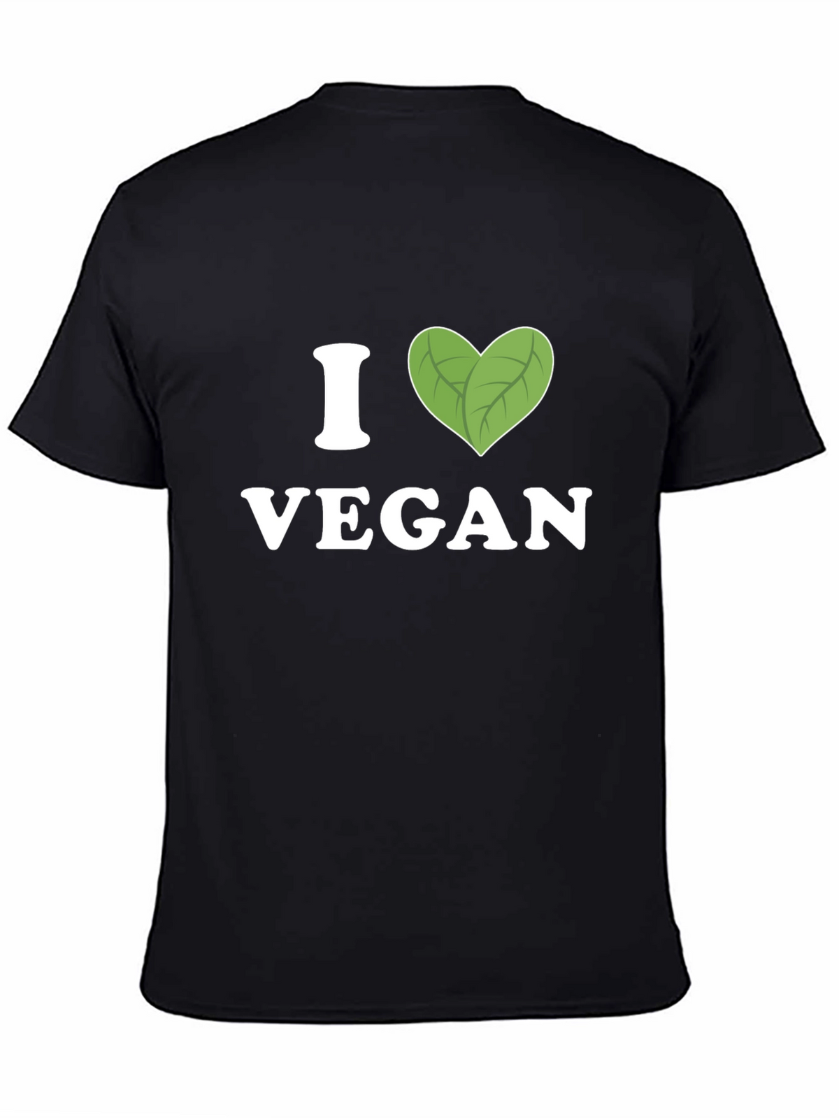 I Heart Vegan T-Shirt - Black