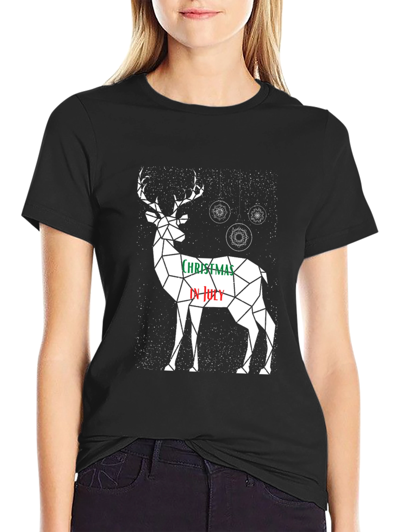Christmas in July Deer T-Shirt