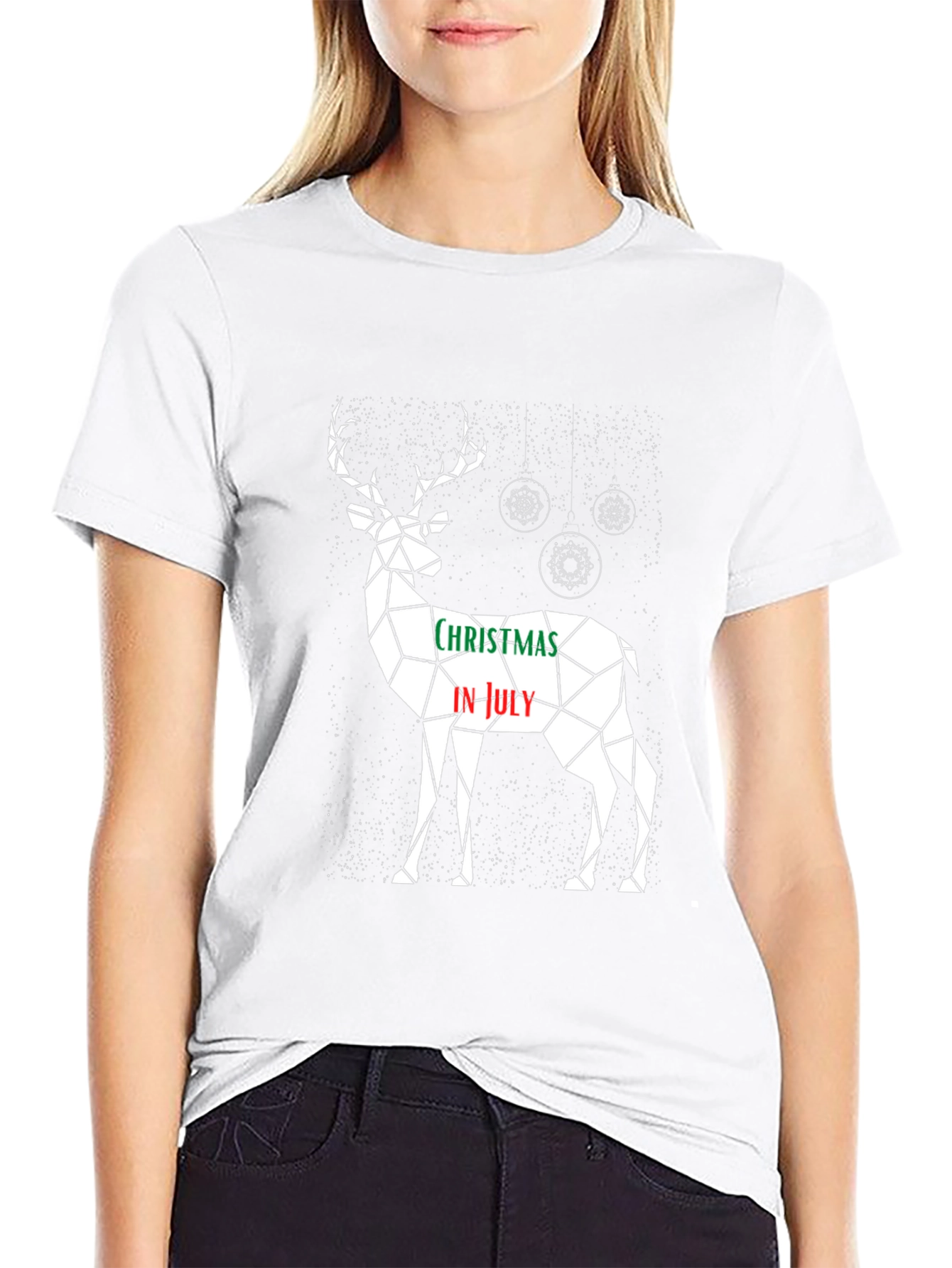 Christmas in July Deer T-Shirt
