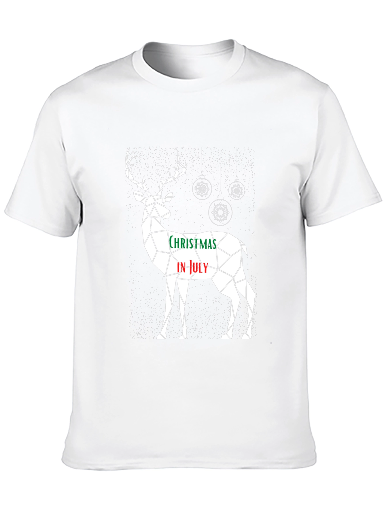 Christmas in July Deer T-Shirt