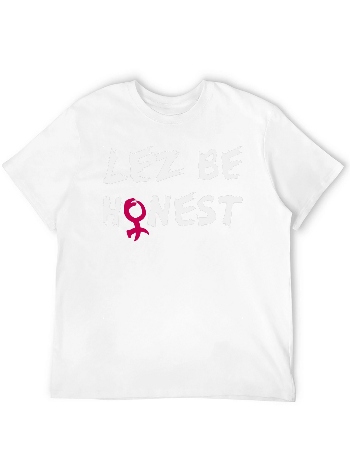 Lez Be Honest Graphic Tee - Black