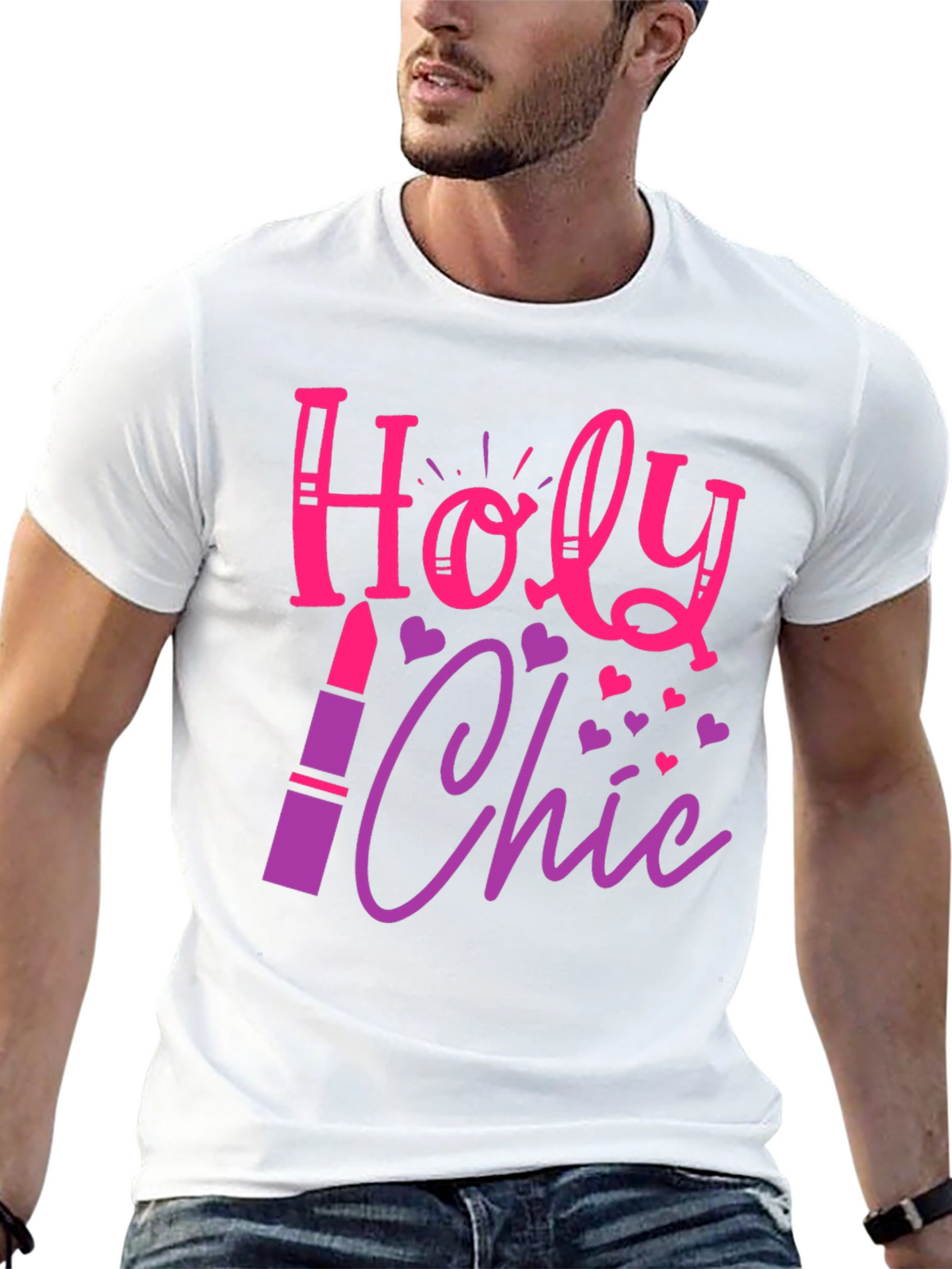 Holy Chic Graphic Tee - Stylish & Fun!
