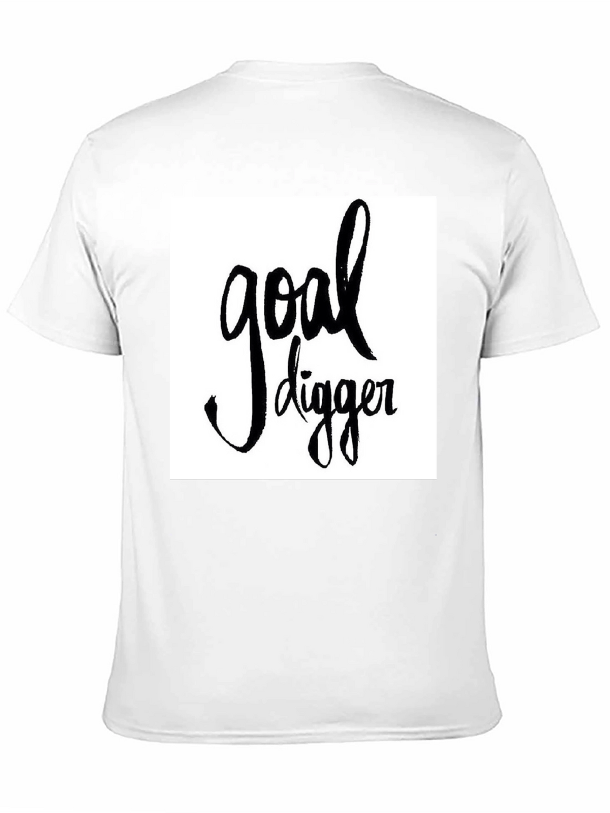 Goal Digger Graphic Tee - Stylish Black T-Shirt