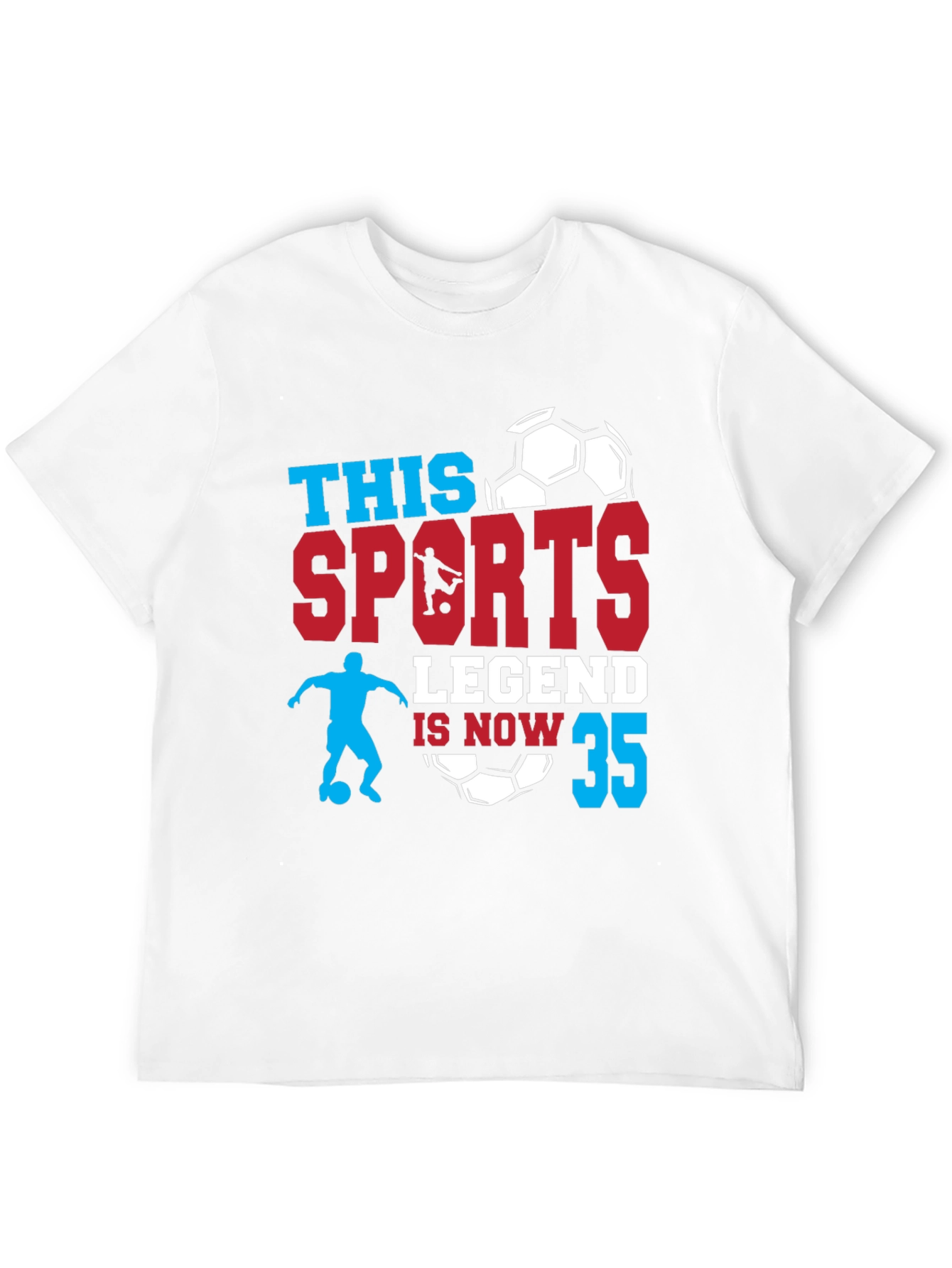 Sports Legend 35th Birthday Graphic T-Shirt