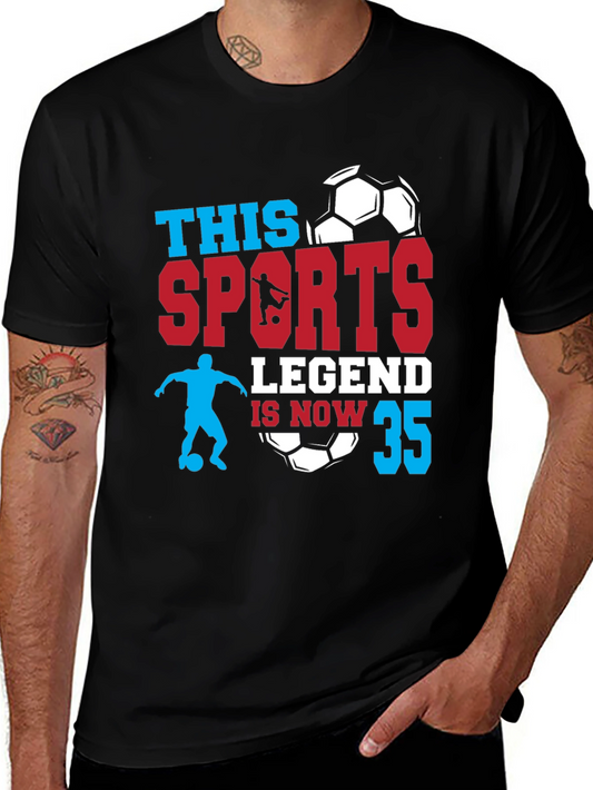 Sports Legend 35th Birthday Graphic T-Shirt