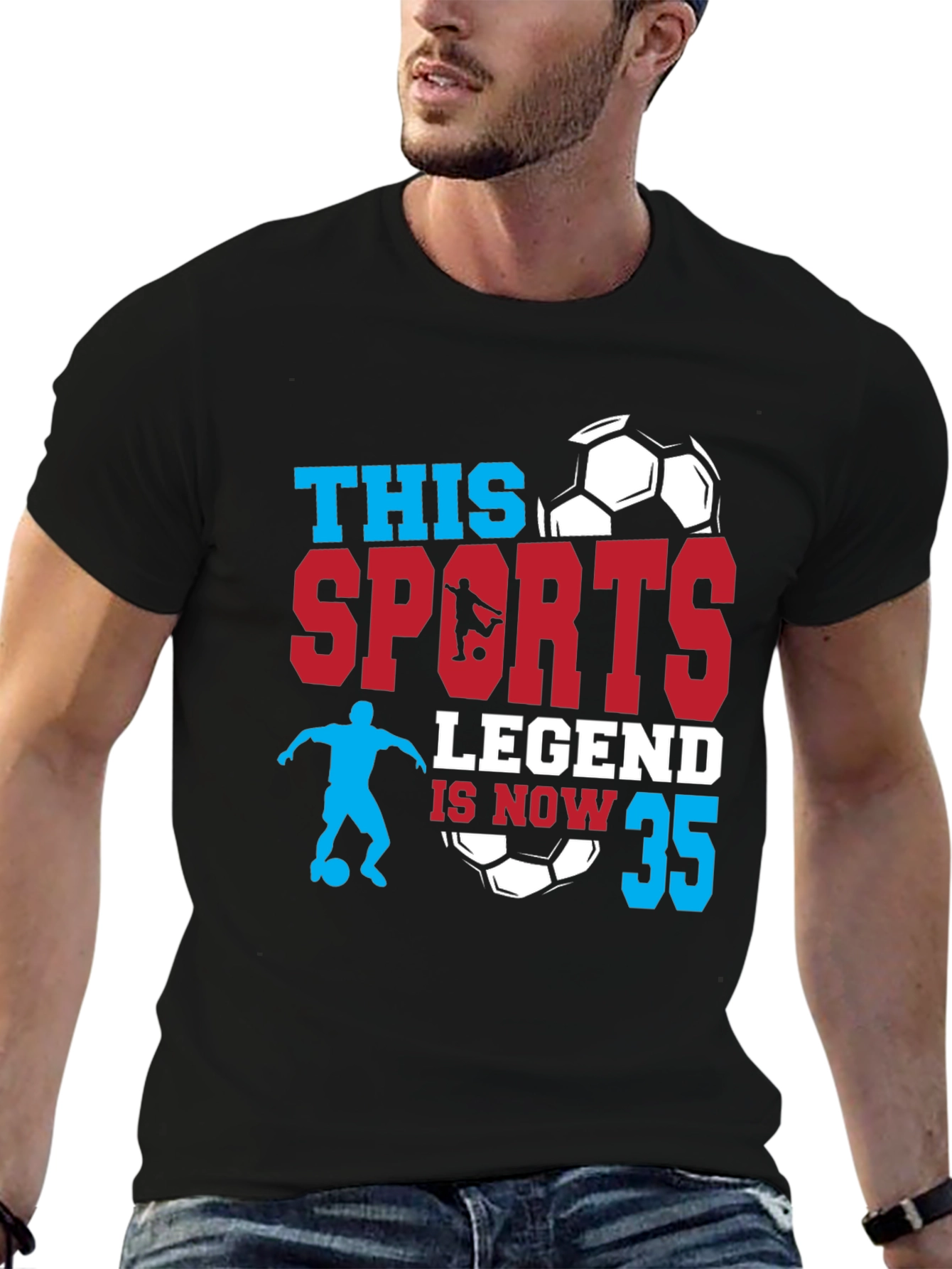 Sports Legend 35th Birthday Graphic T-Shirt