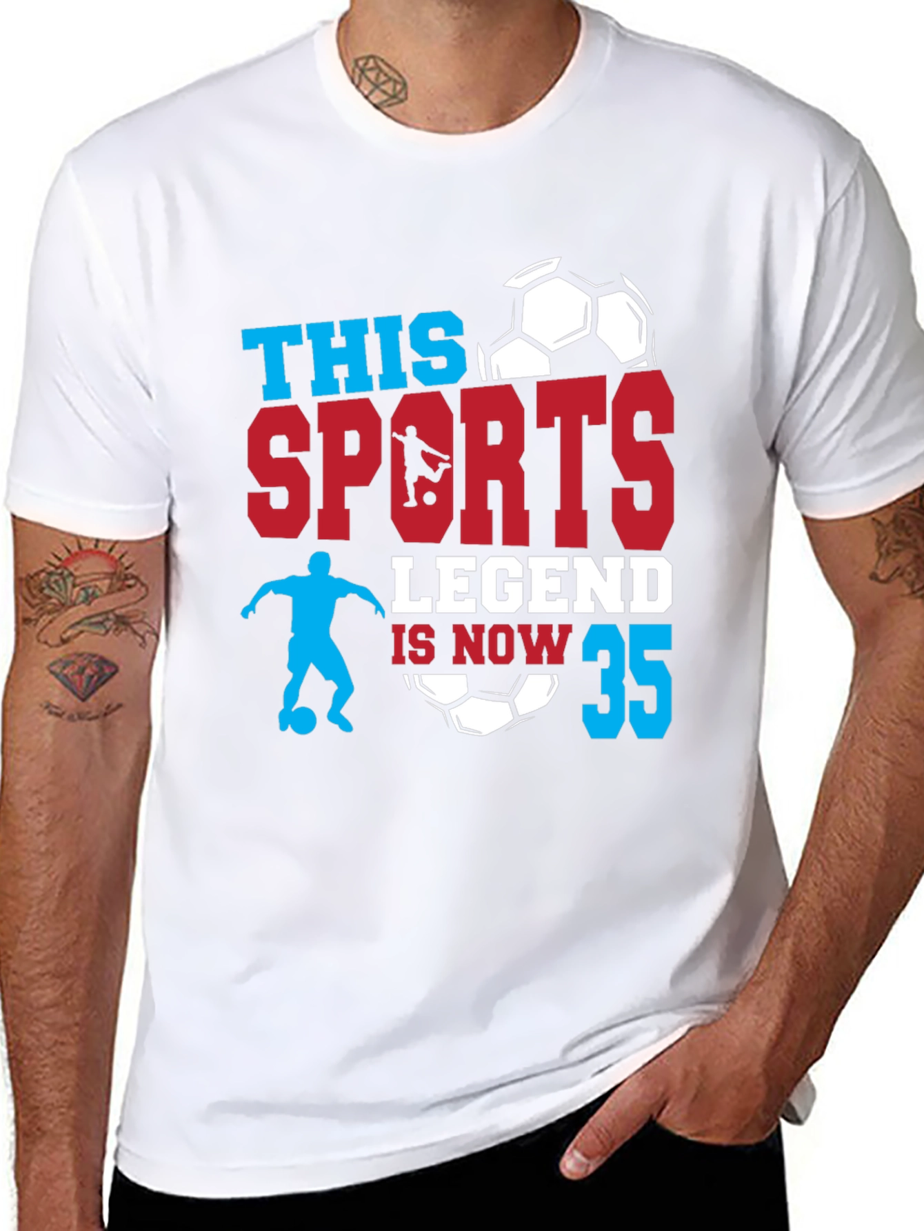 Sports Legend 35th Birthday Graphic T-Shirt