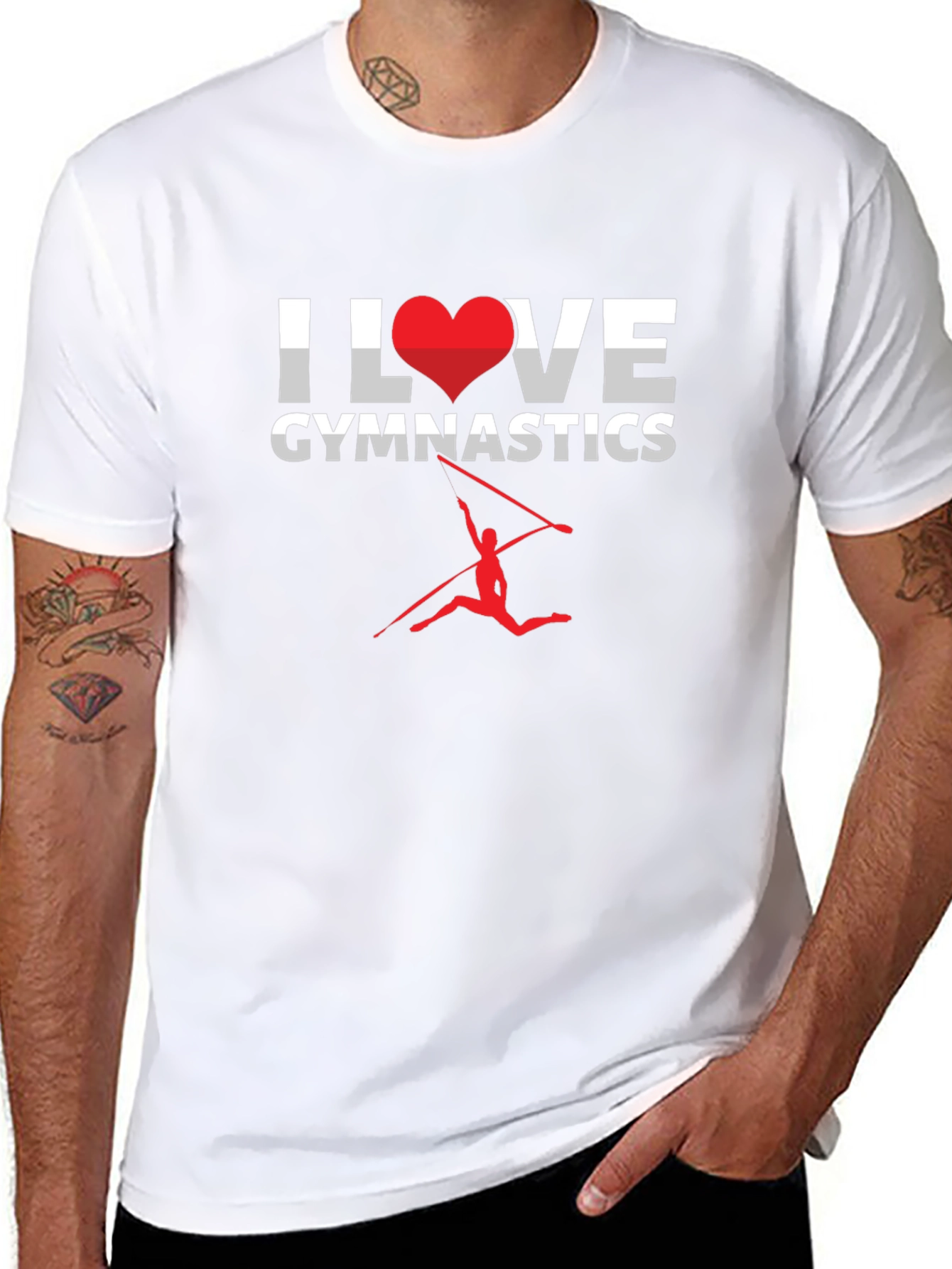 I Love Gymnastics T-Shirt