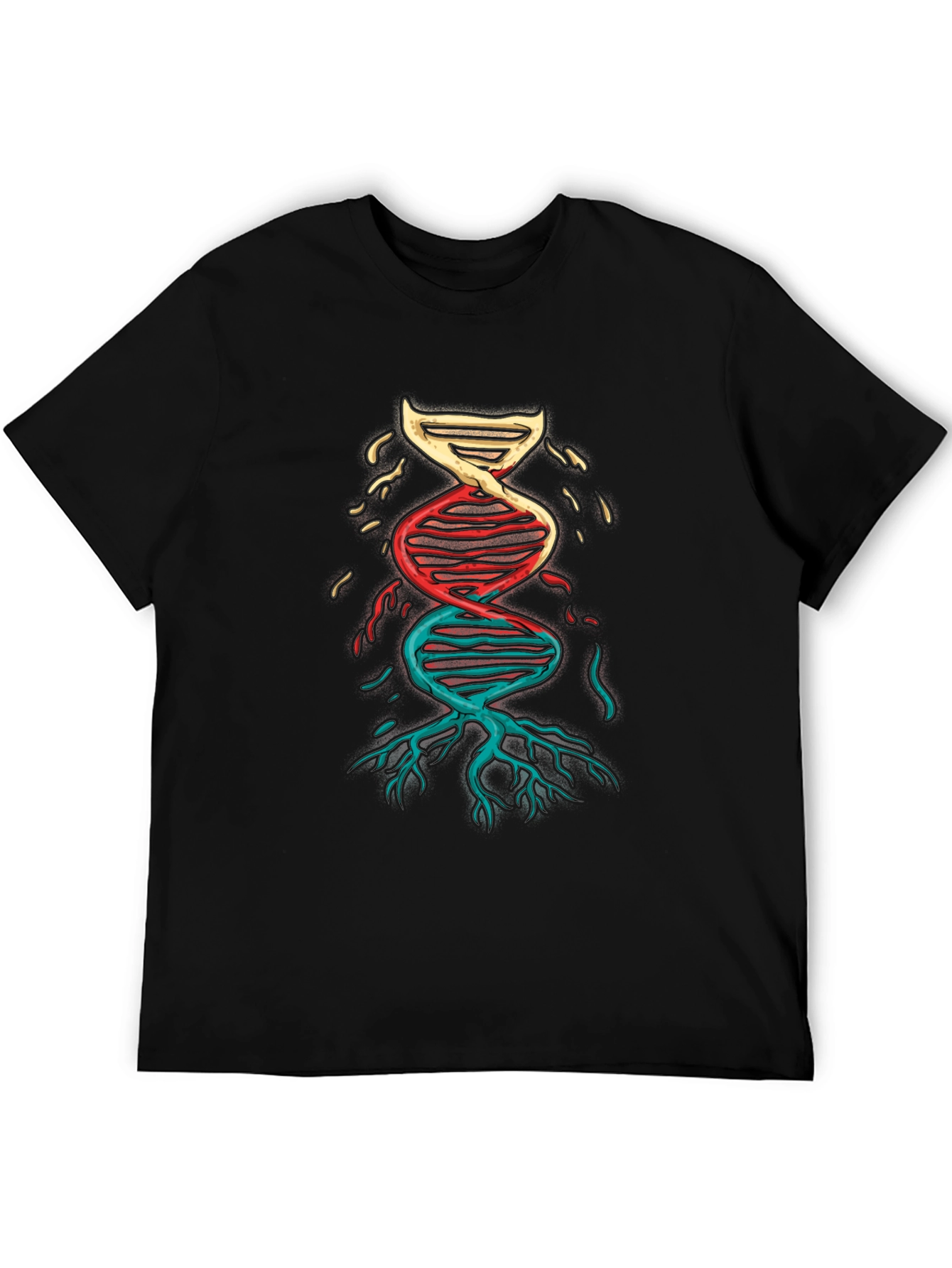 DNA Roots Graphic Tee - Science & Nature Inspired