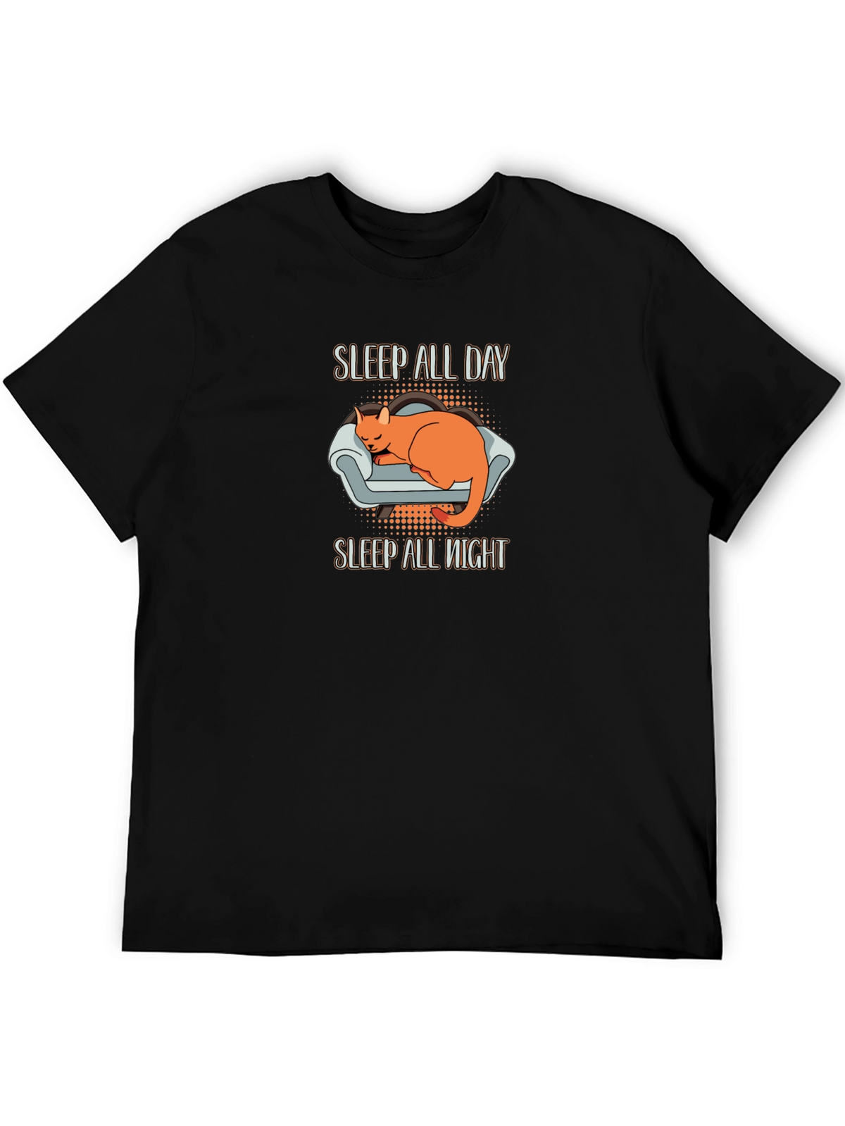 Sleep All Day Cat Nap T-Shirt