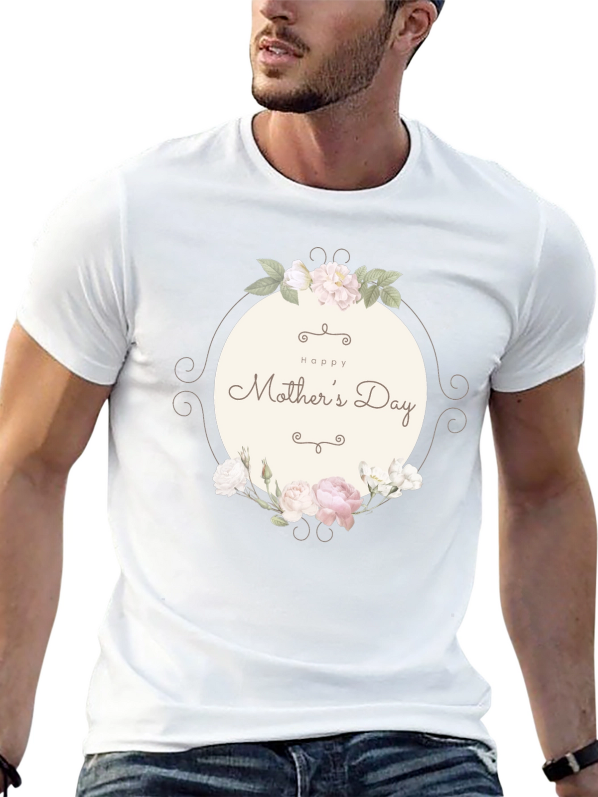 Floral Mothers Day Graphic Tee