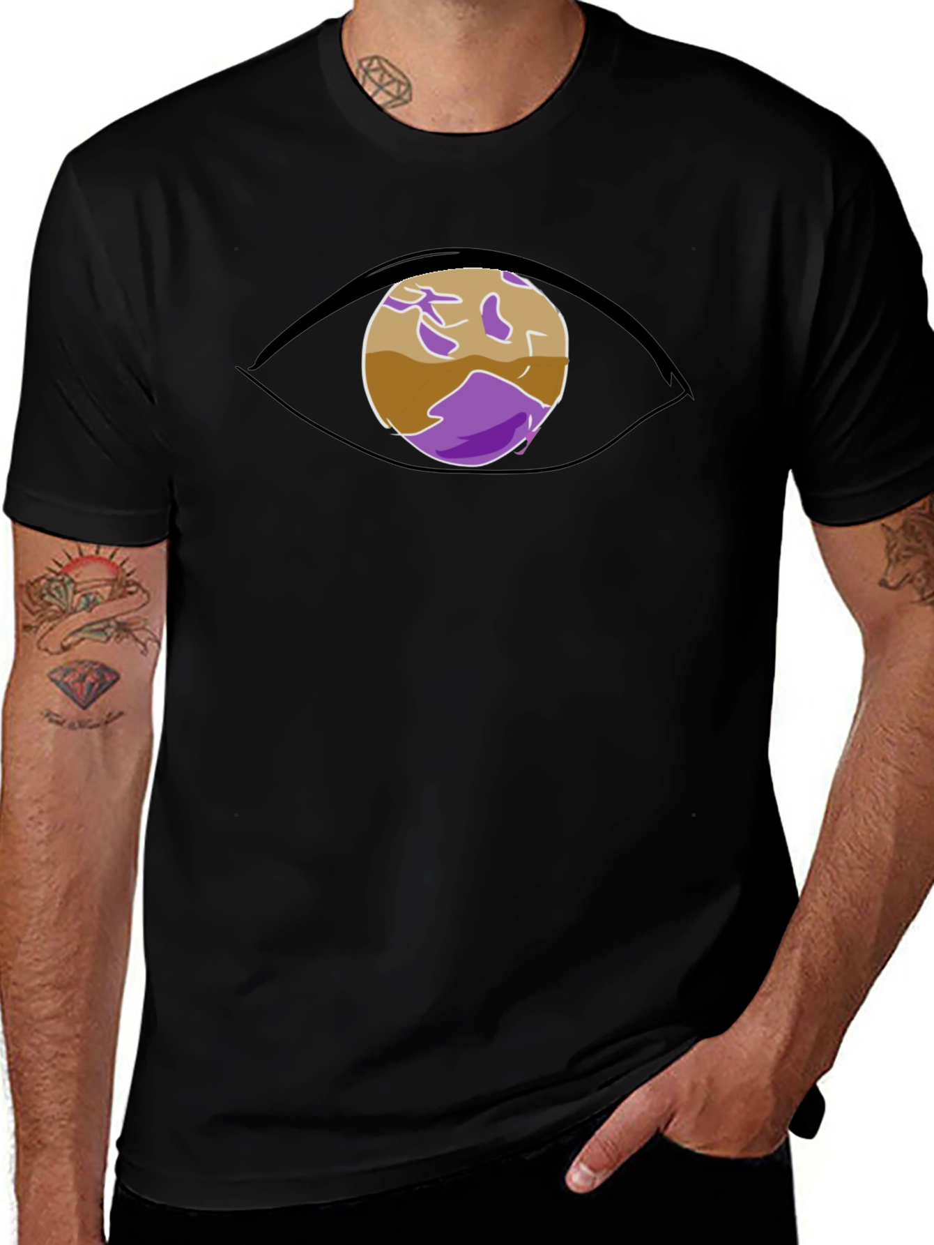 Eye See the World Graphic T-Shirt
