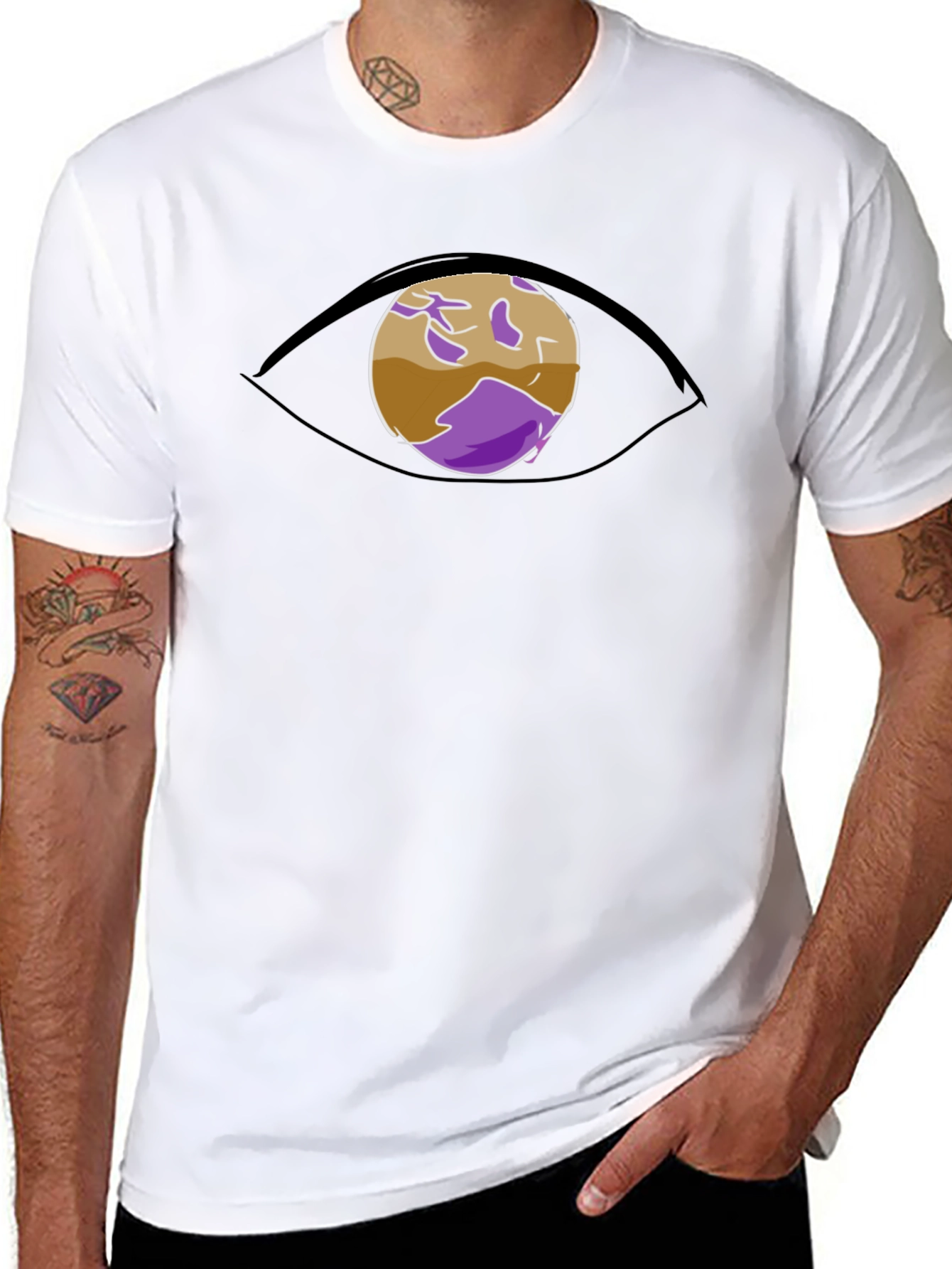 Eye See the World Graphic T-Shirt