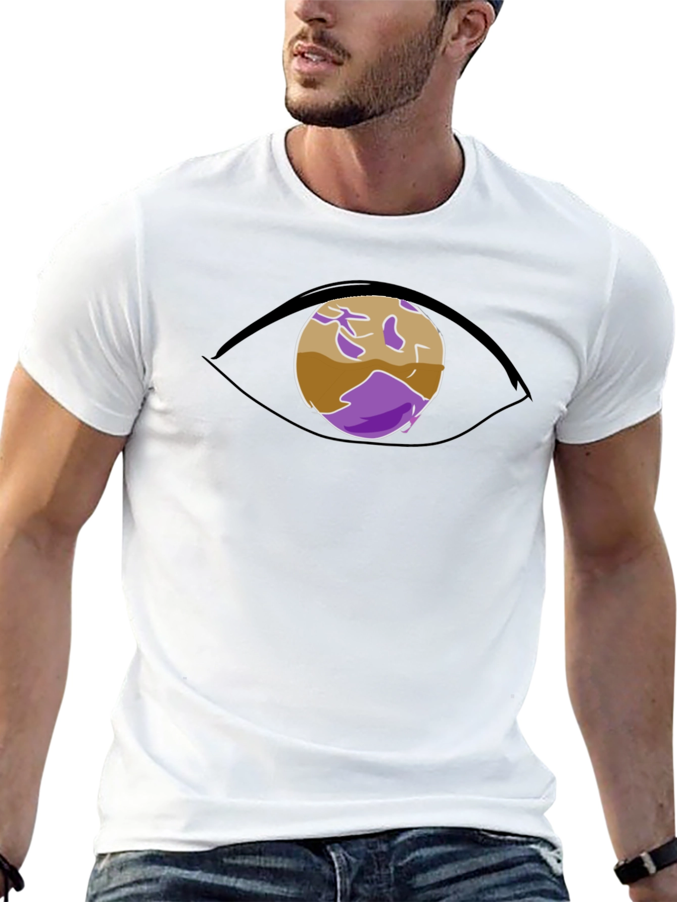 Eye See the World Graphic T-Shirt