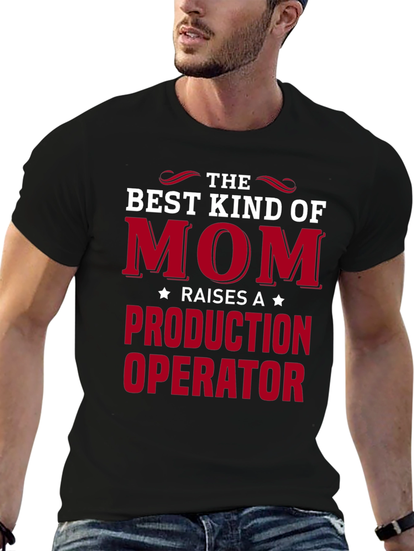 Best Kind of Mom Production Operator T-Shirt