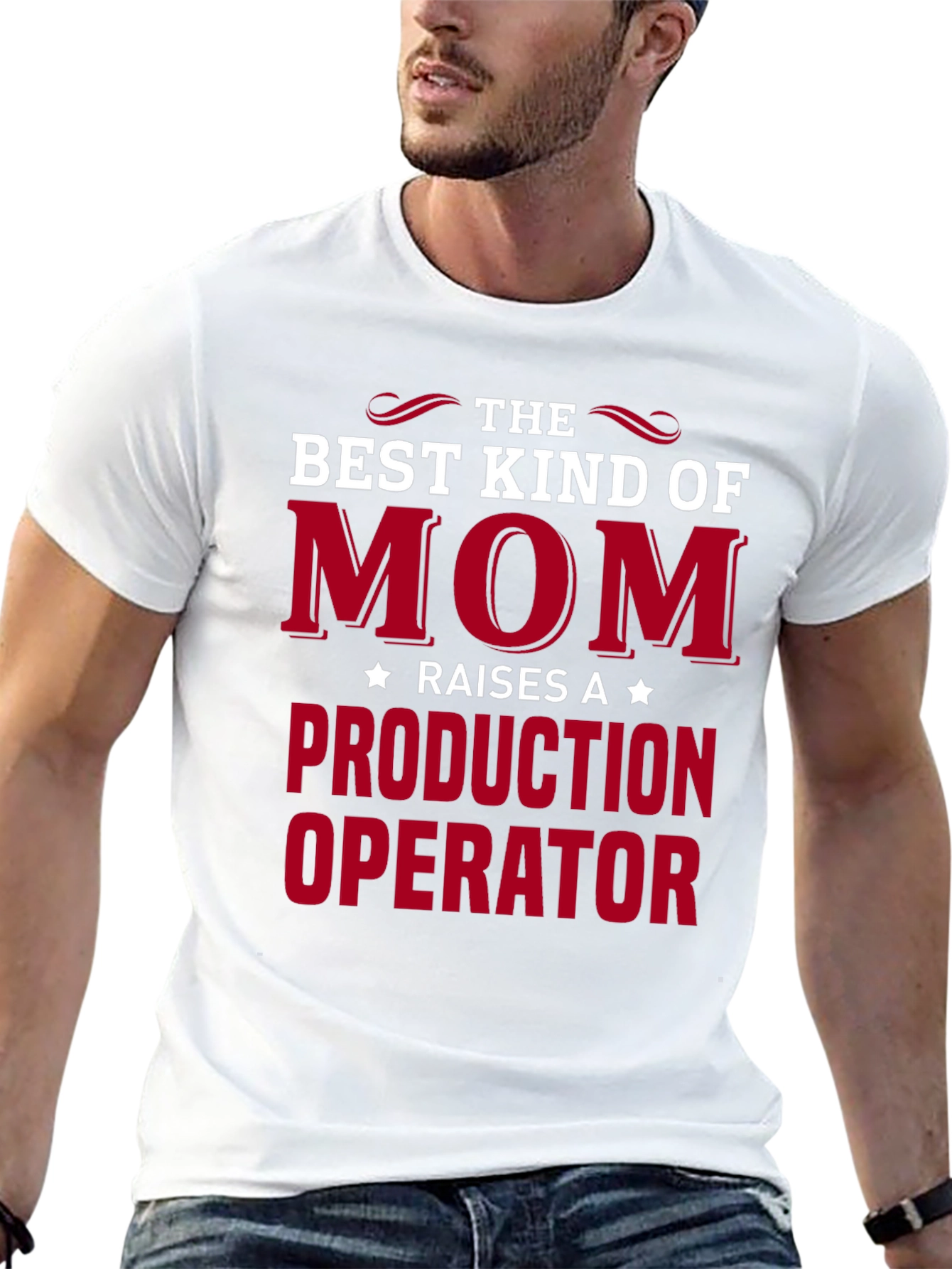 Best Kind of Mom Production Operator T-Shirt