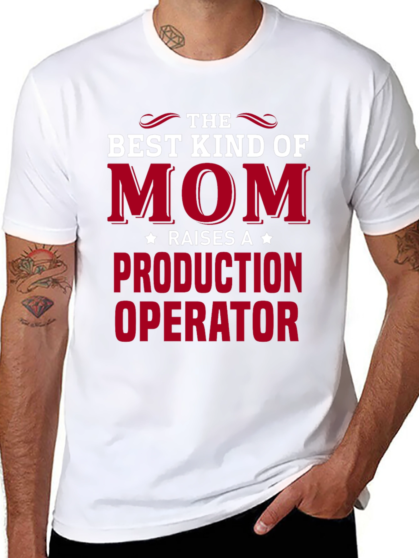 Best Kind of Mom Production Operator T-Shirt