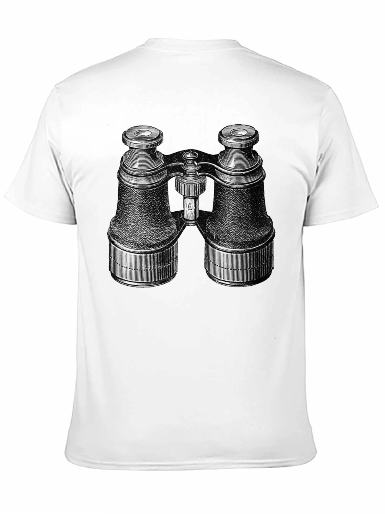 Binocular Graphic T-Shirt - Black Cotton Tee