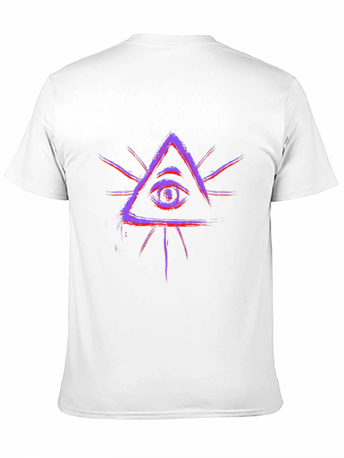 All-Seeing Eye Graphic Tee - Trendy Casual Wear