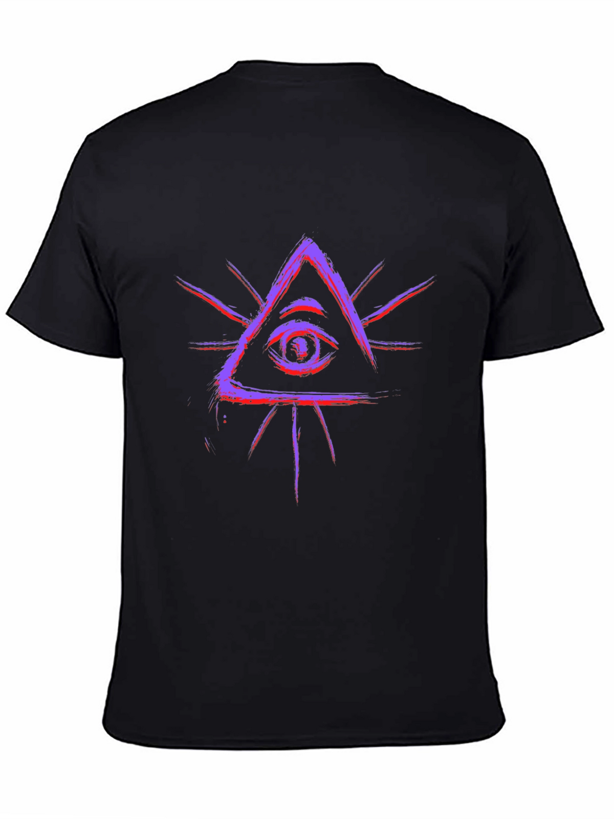 All-Seeing Eye Graphic Tee - Trendy Casual Wear