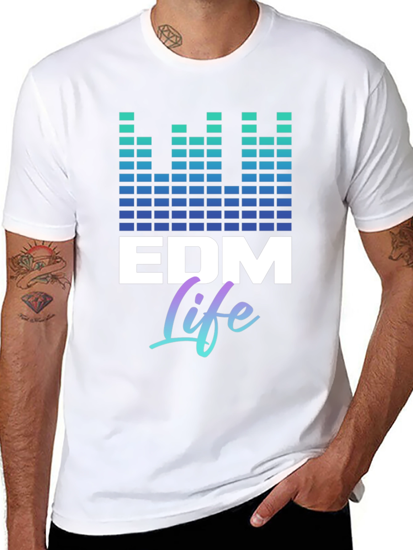 EDM Life Graphic Tee - Music Lovers T-Shirt