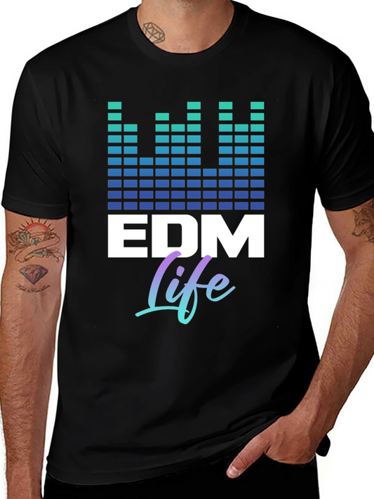 EDM Life Graphic Tee - Music Lovers T-Shirt