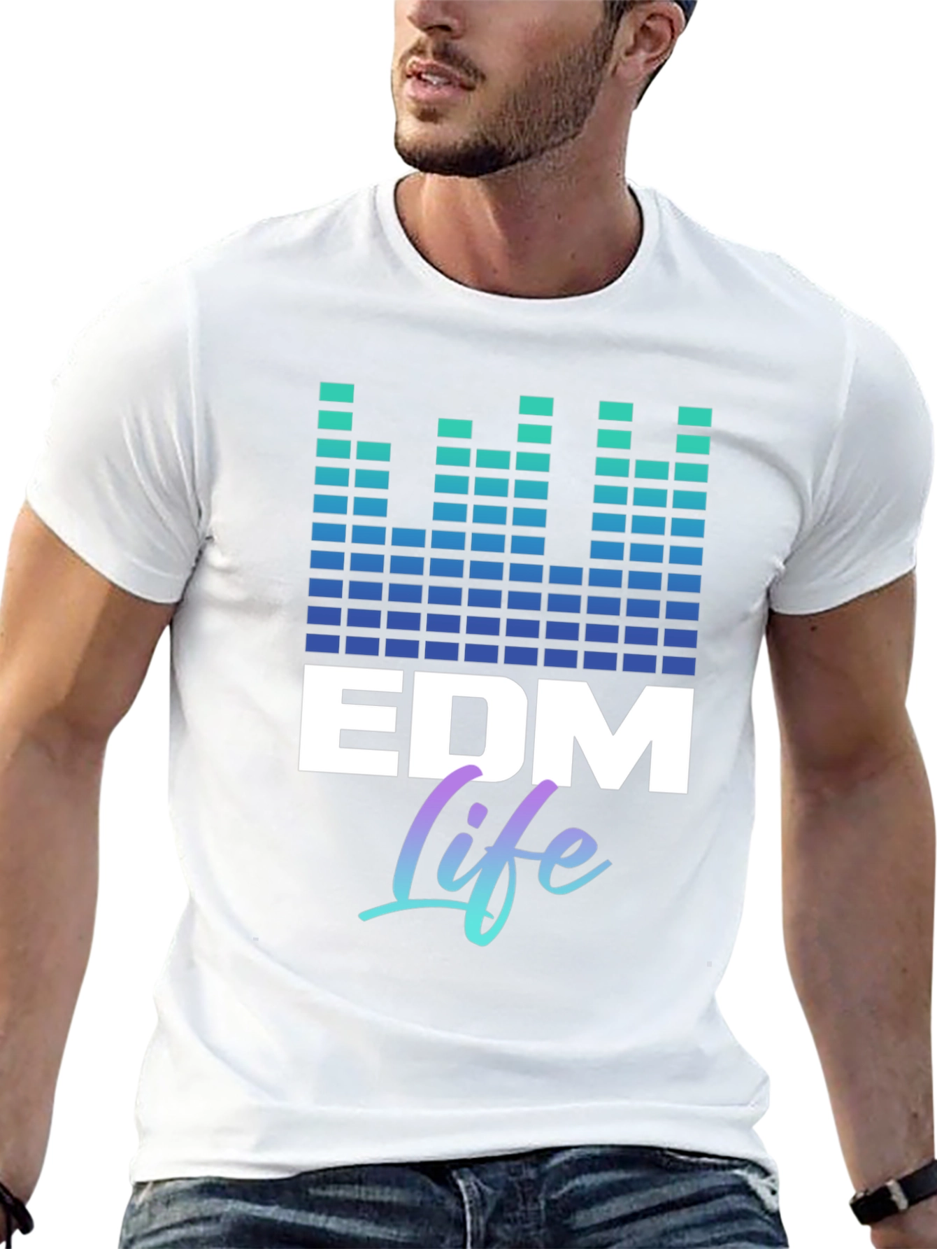 EDM Life Graphic Tee - Music Lovers T-Shirt