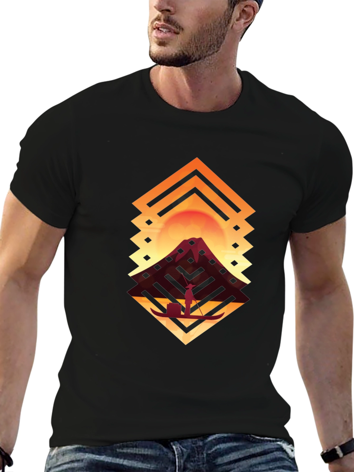 Sunset Paddleboard T-Shirt