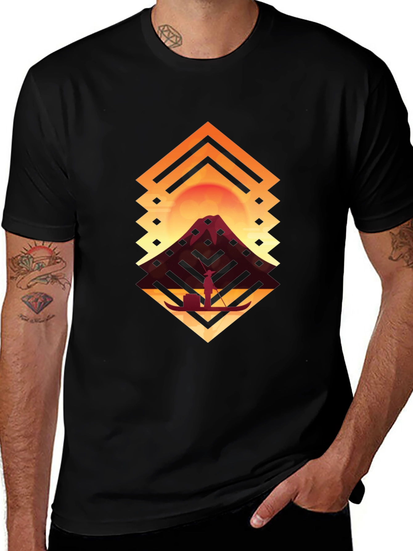 Sunset Paddleboard T-Shirt