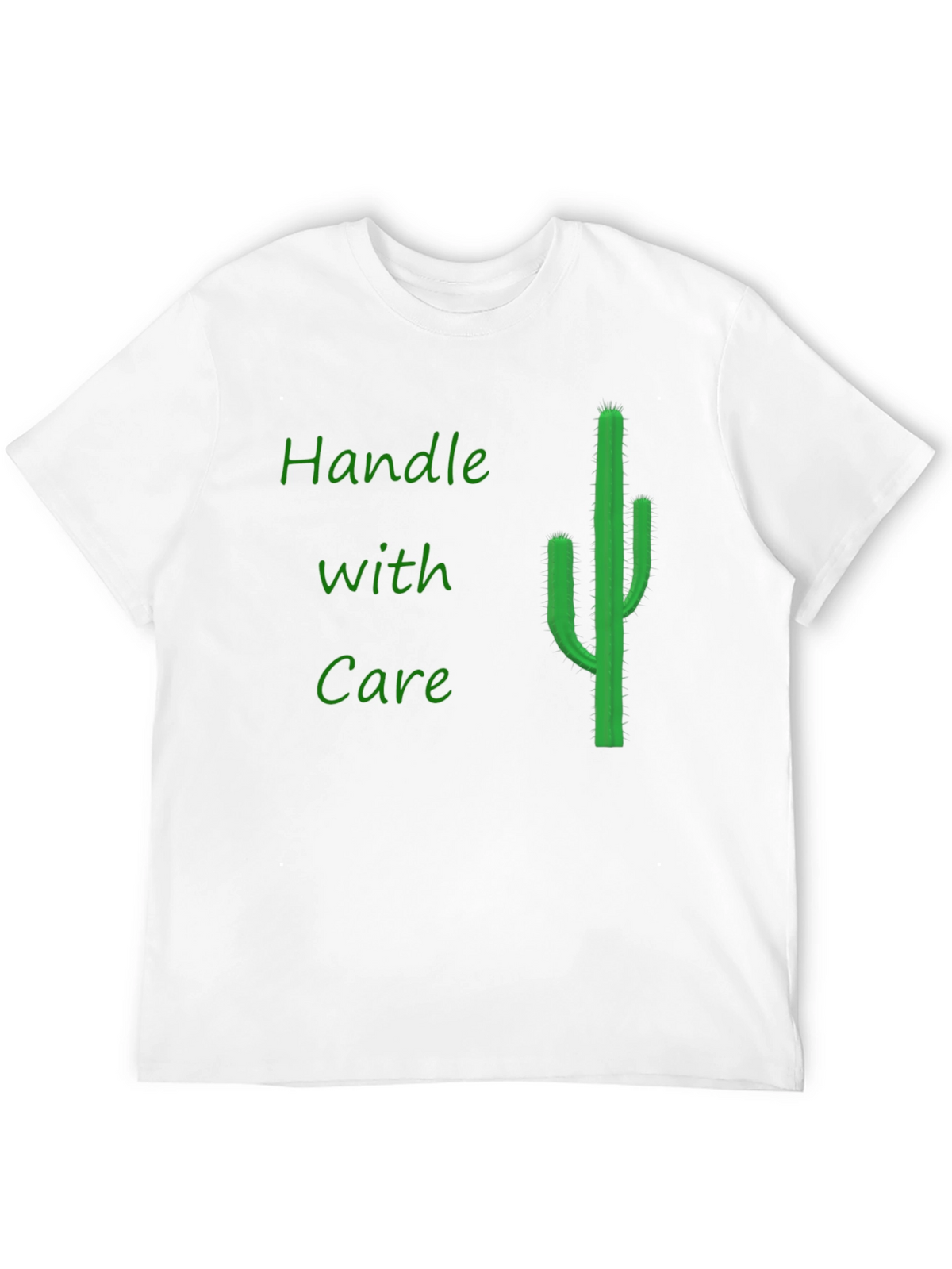 Handle with Care Cactus Graphic Tee - Black