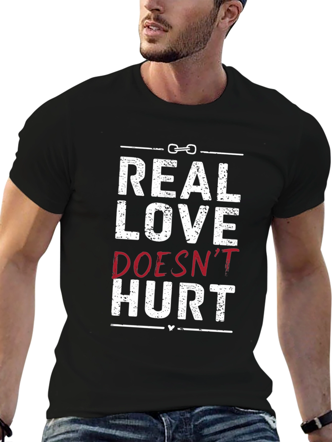 Real Love Doesnt Hurt Graphic Tee