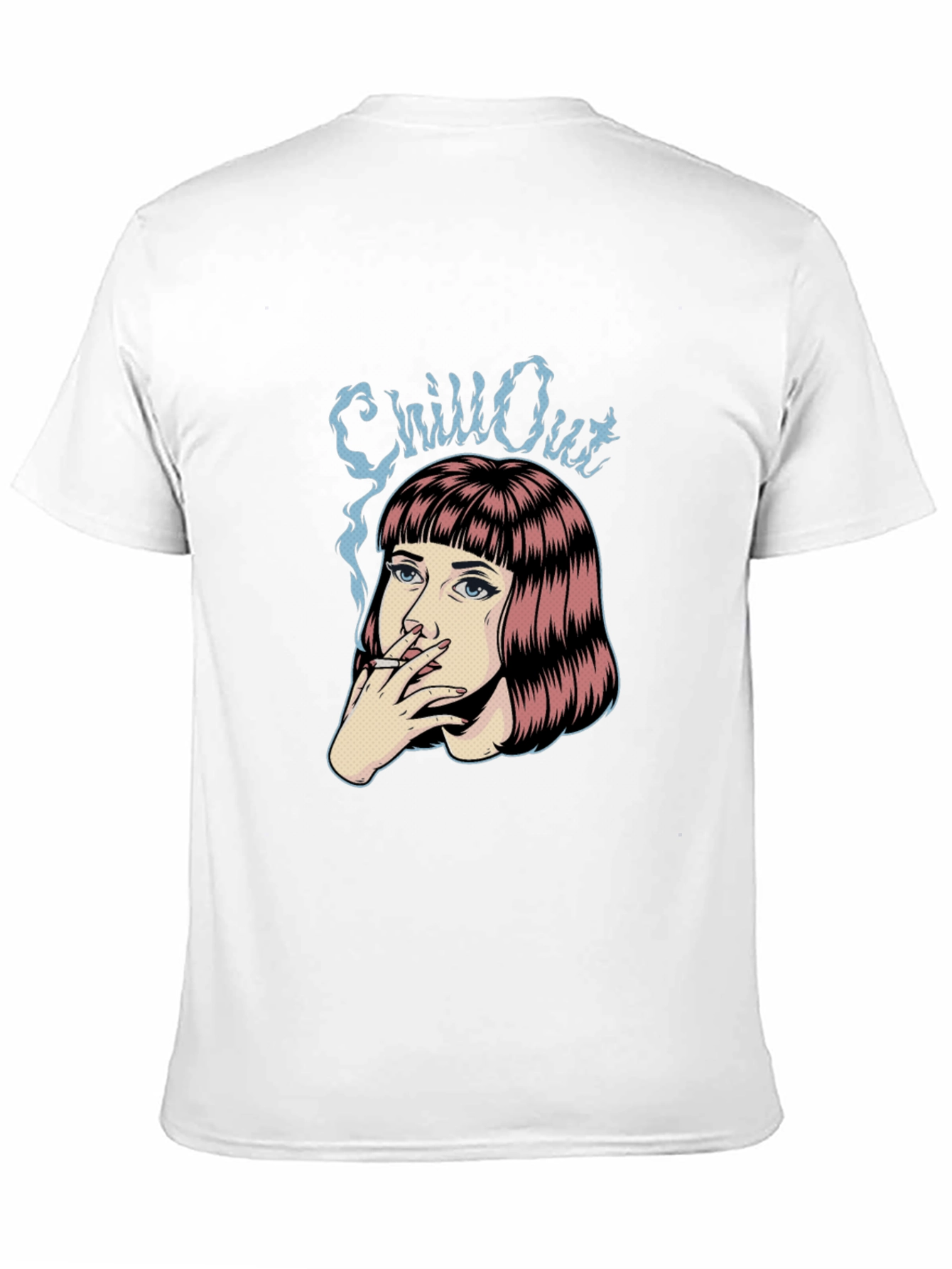 Chill Out Graphic T-Shirt - Black