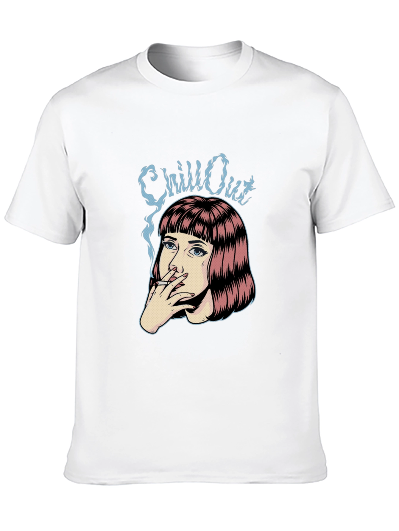 Chill Out Graphic T-Shirt - Black