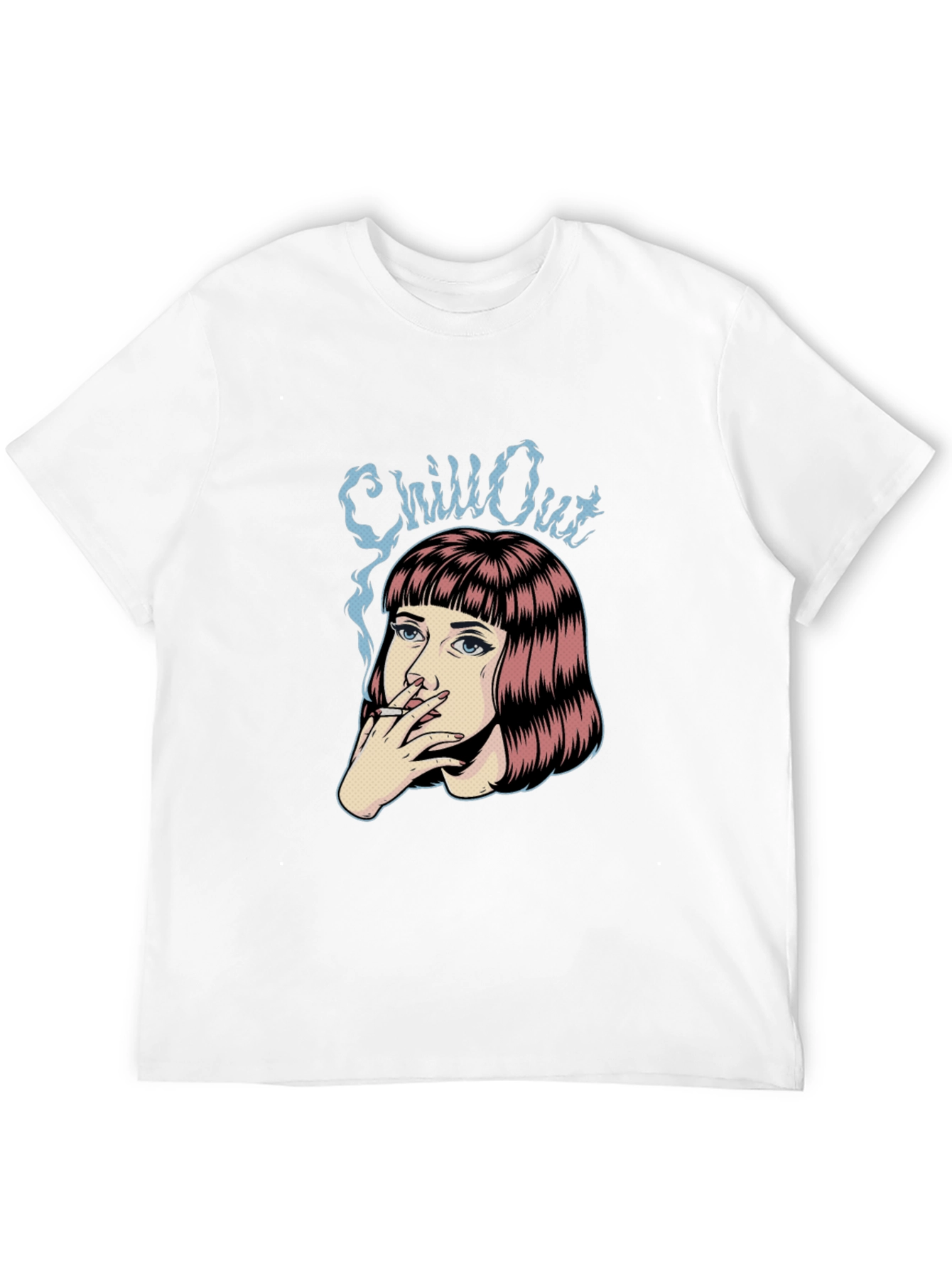 Chill Out Graphic T-Shirt - Black