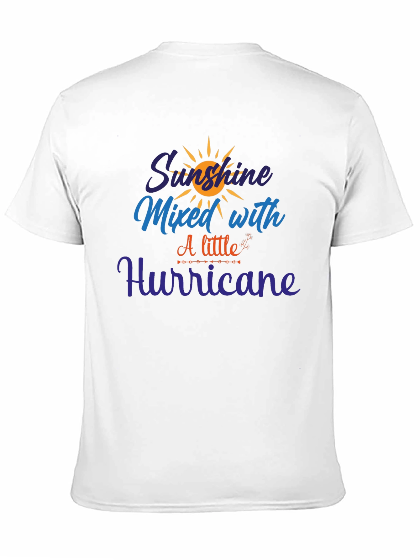 Sunshine Mixed with Hurricane Graphic Tee