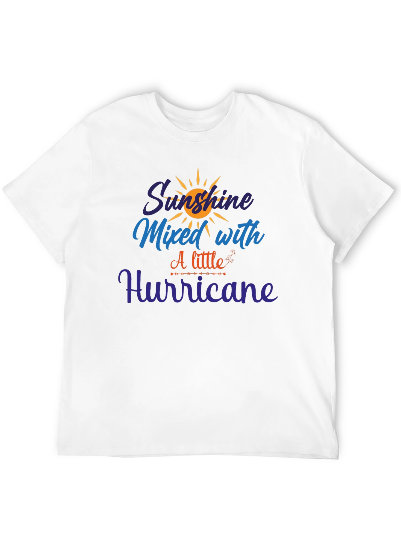 Sunshine Mixed with Hurricane Graphic Tee