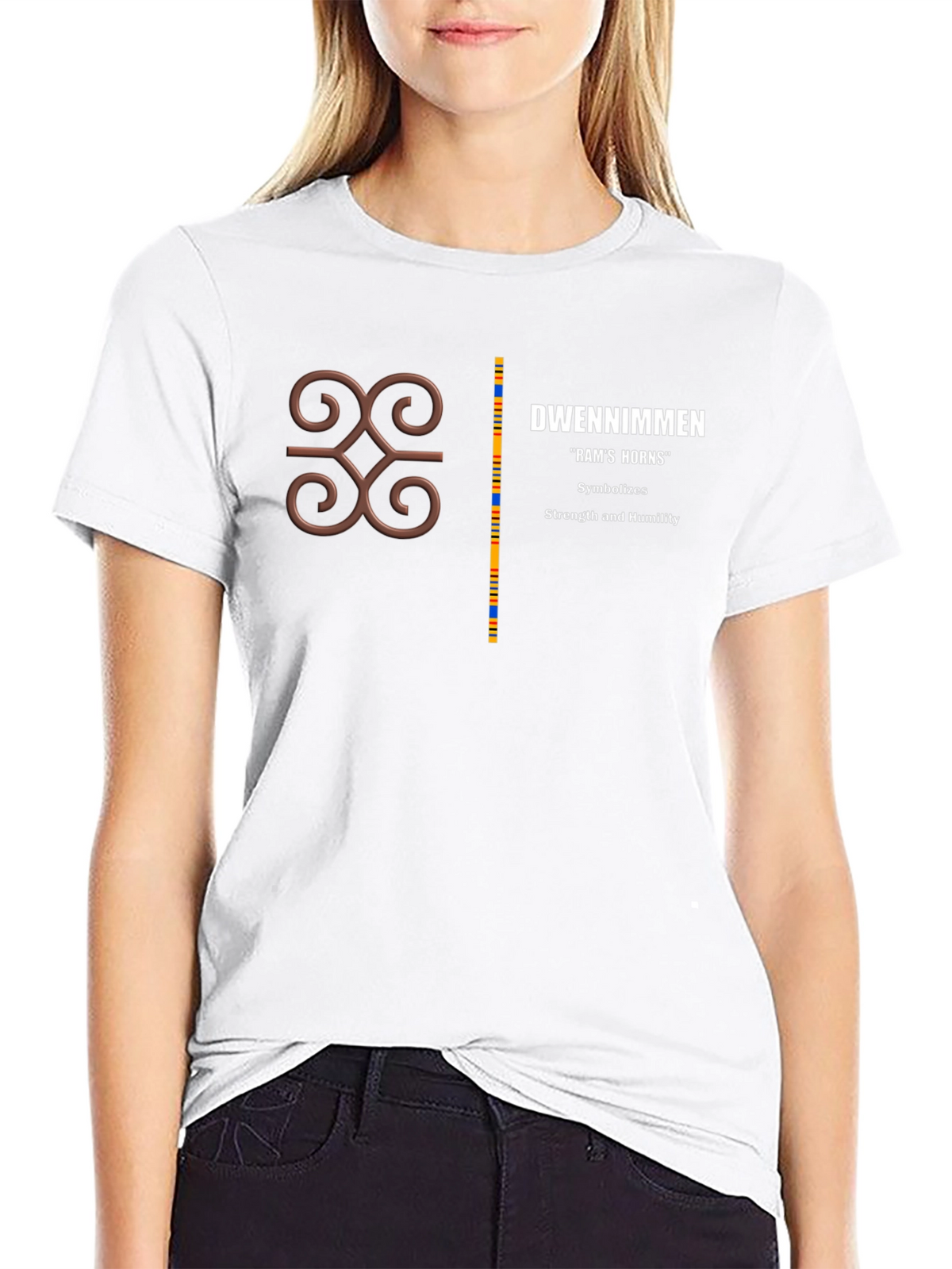 Dwennimmen Symbol Graphic Tee - Strength & Humility