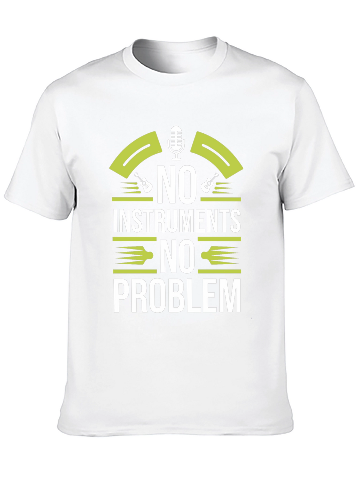 No Instruments No Problem Graphic T-Shirt