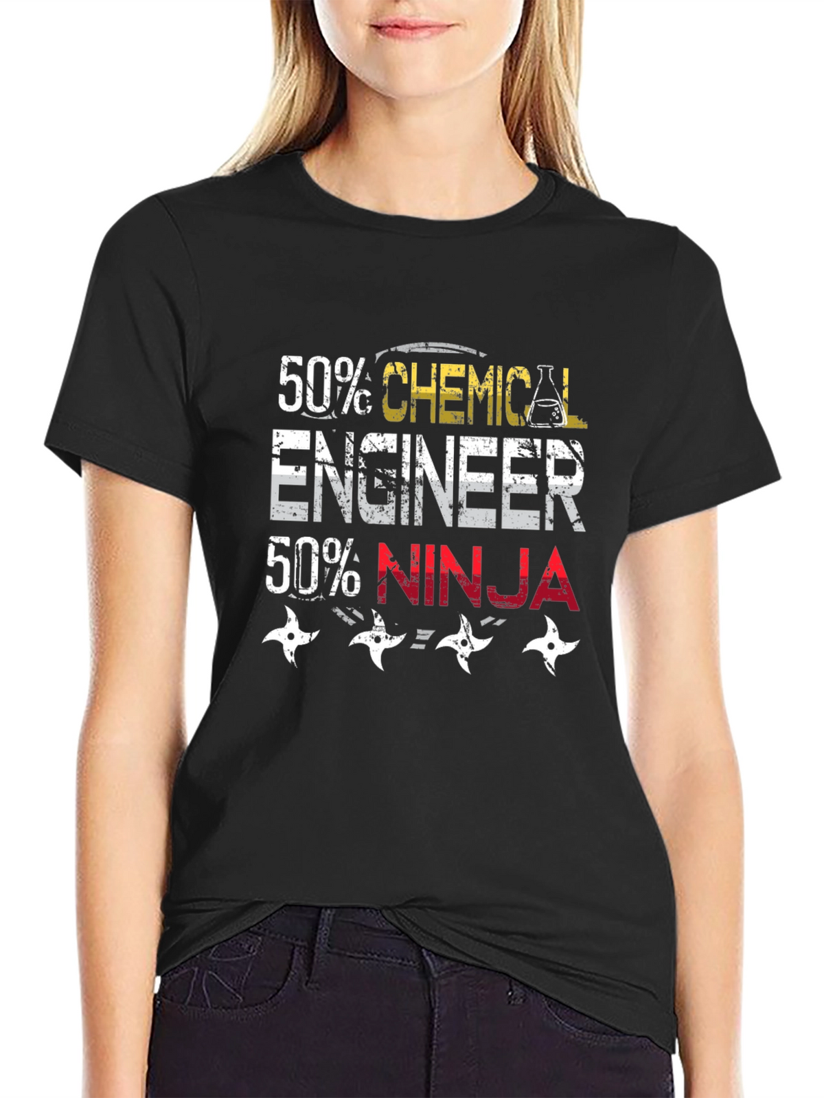 Chemical Engineer Ninja T-Shirt