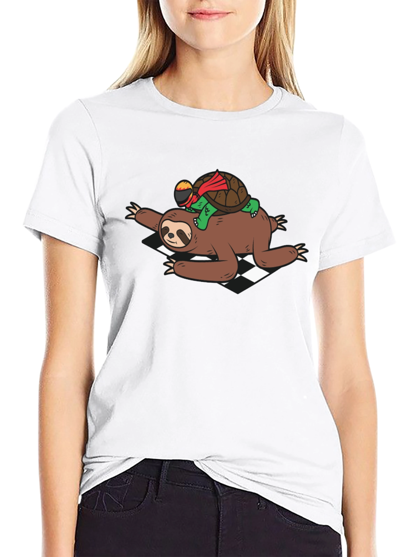 Sloth & Turtle Rider T-Shirt