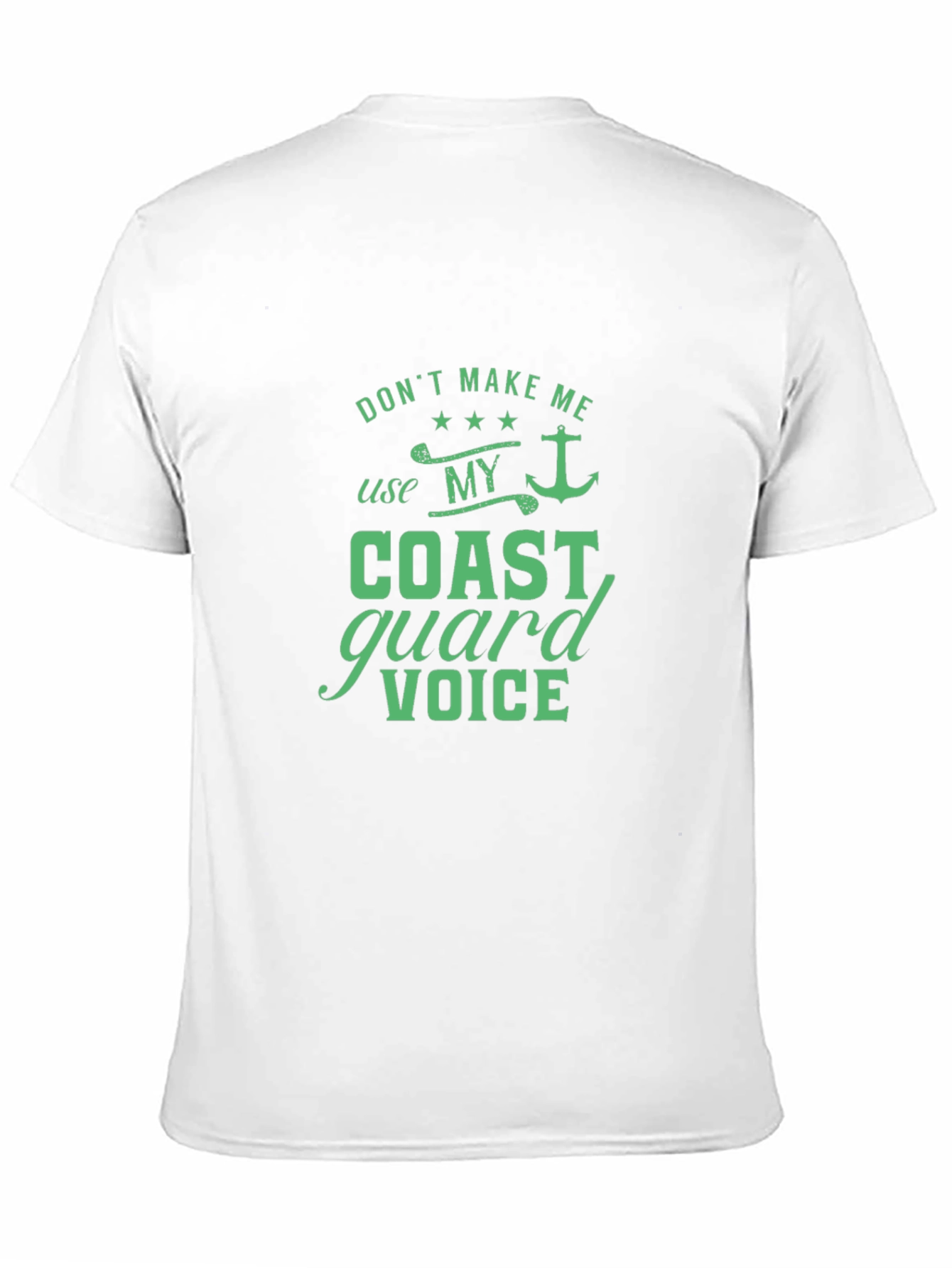 Coast Guard Voice T-Shirt - Funny Graphic Tee