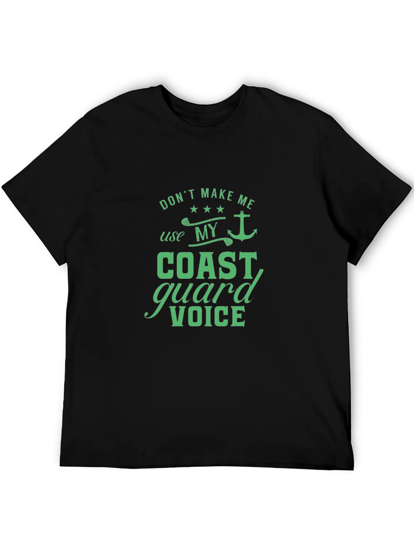 Coast Guard Voice T-Shirt - Funny Graphic Tee