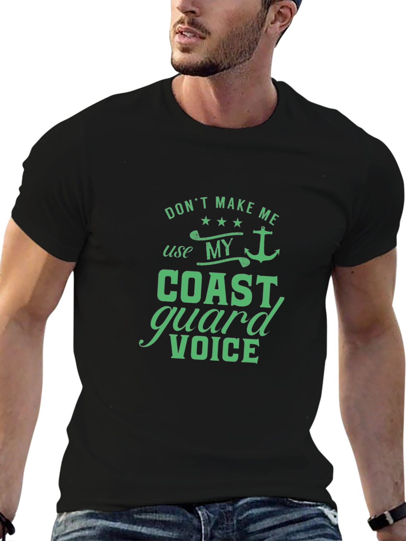 Coast Guard Voice T-Shirt - Funny Graphic Tee