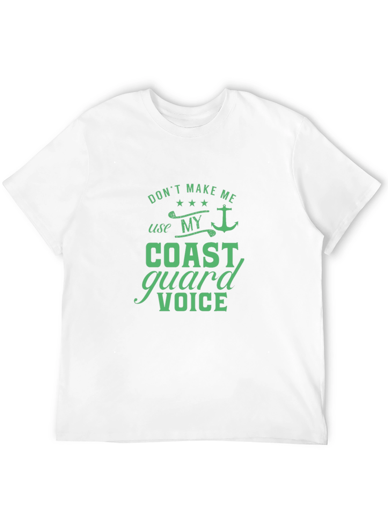 Coast Guard Voice T-Shirt - Funny Graphic Tee