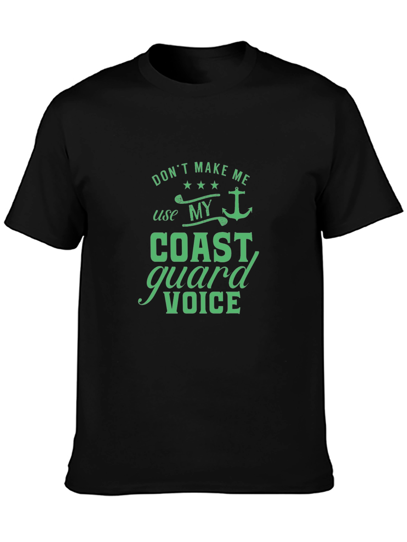 Coast Guard Voice T-Shirt - Funny Graphic Tee
