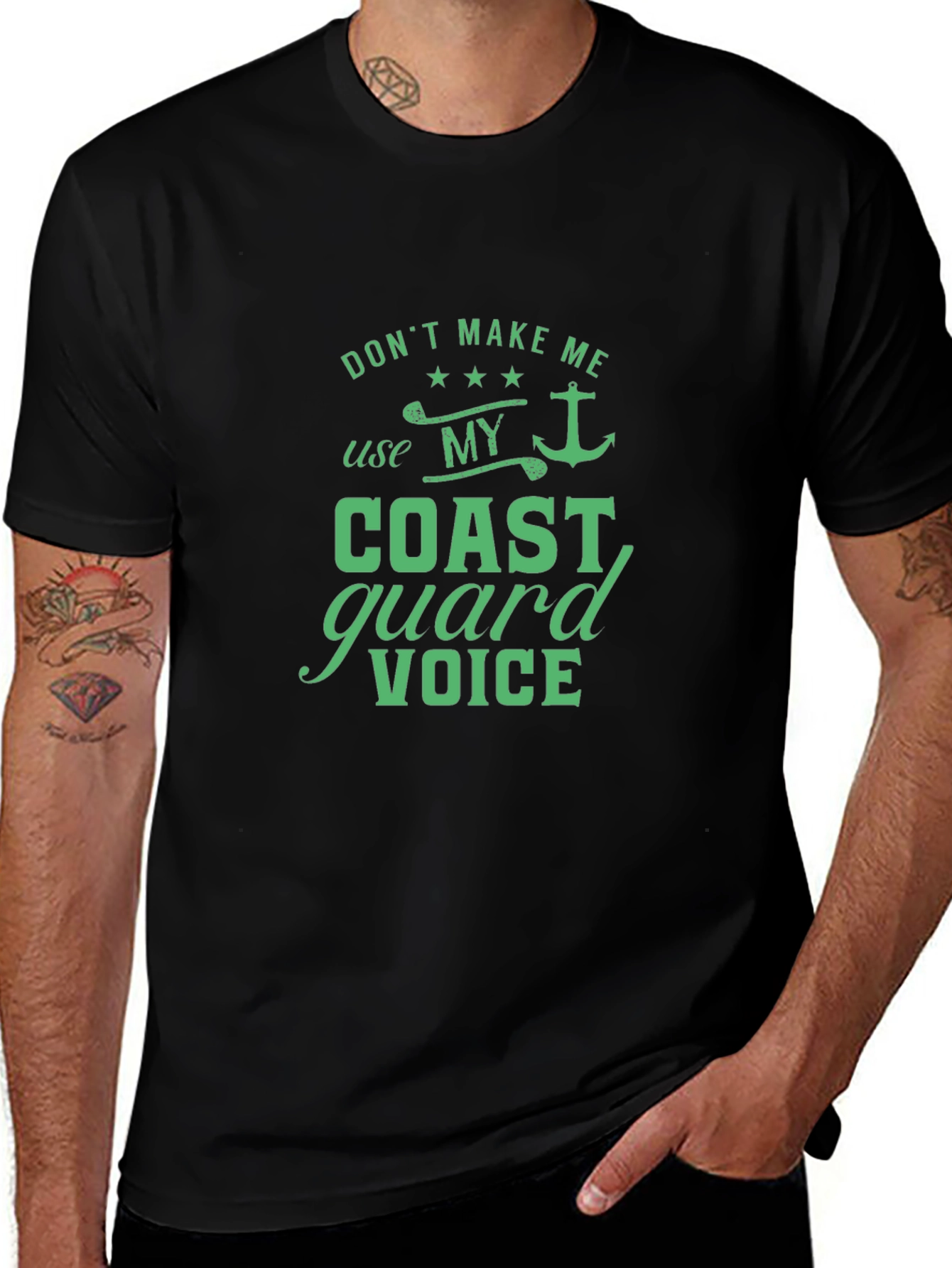 Coast Guard Voice T-Shirt - Funny Graphic Tee