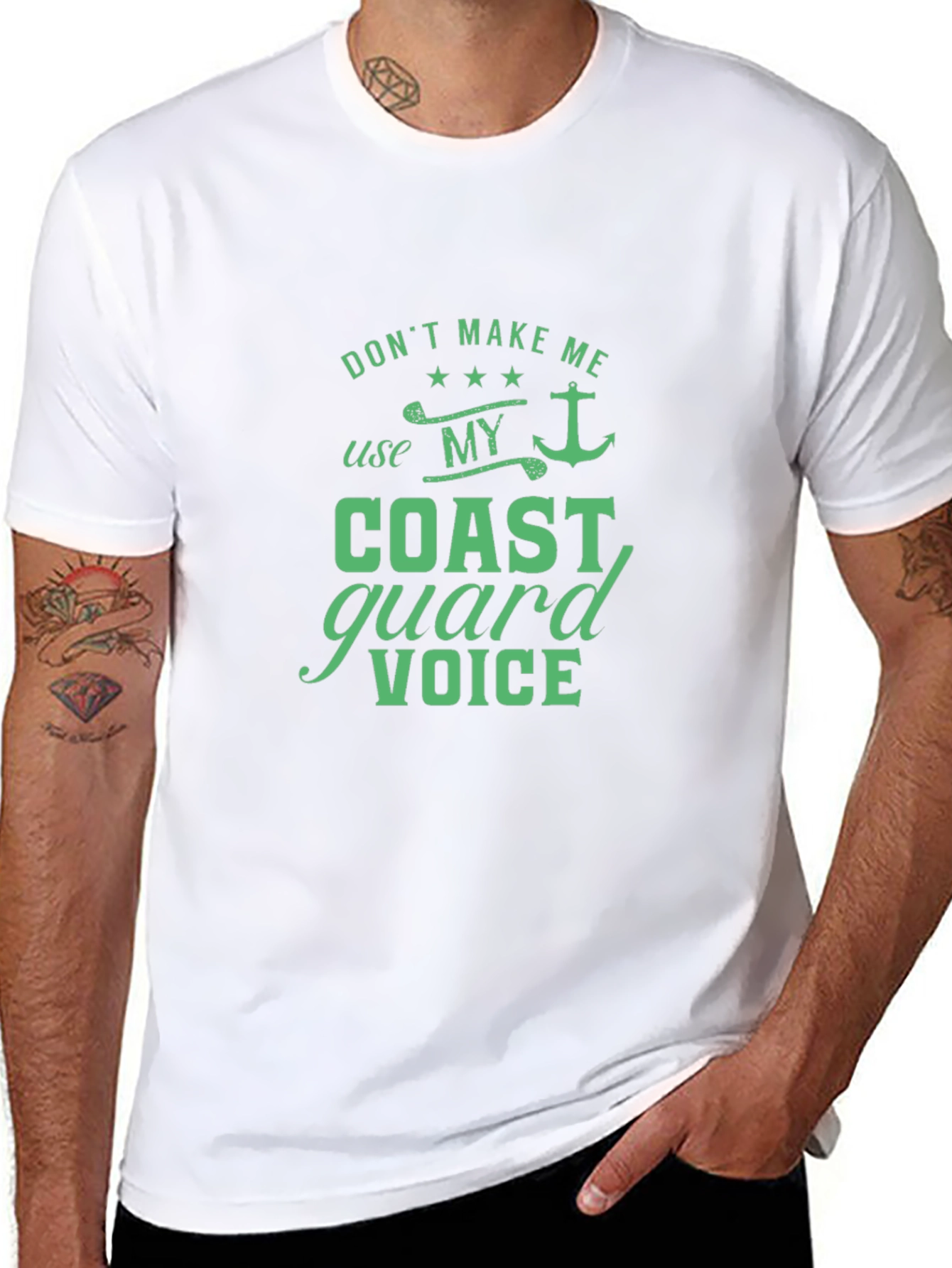 Coast Guard Voice T-Shirt - Funny Graphic Tee